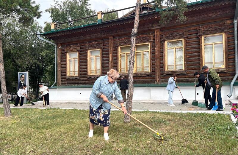 Сотрудники Музея Сакена Сейфуллина поддержали акцию