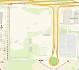 В Алматы на участках ул. Алдар Косе и ул. Жамакаева временно ограничат движение транспорта