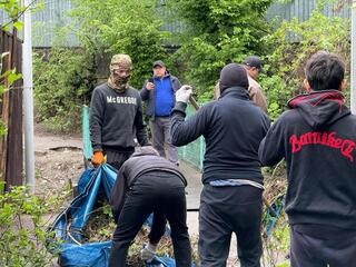 В Алматы в рамках «Мөлдір бұлақ» проведена очистка прибрежных территорий