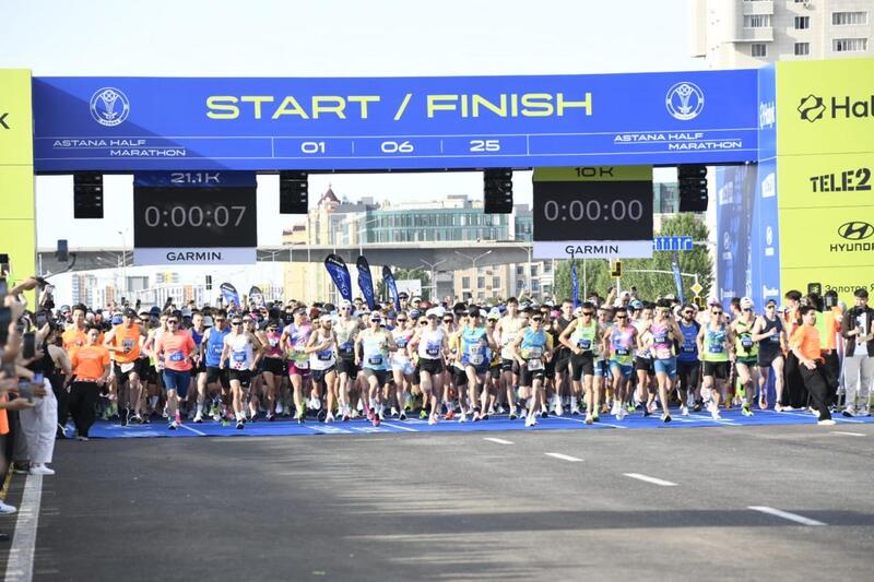 Astana Half Marathon: участие принимали марафонцы из более чем 30 стран