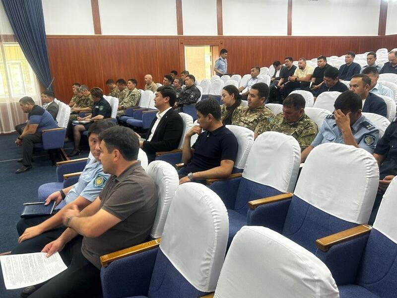 Проведены дополнительные занятия с членами областного оперативного штаба