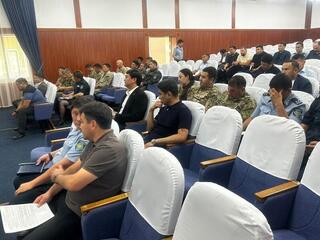 Проведены дополнительные занятия с членами областного оперативного штаба