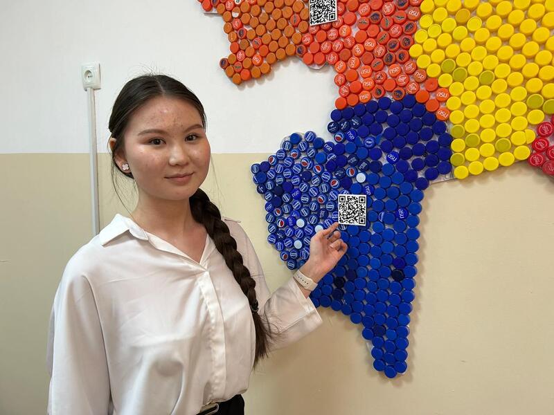 «Таза Қазақстан»: уникальную экокарту Казахстана создали столичные школьники