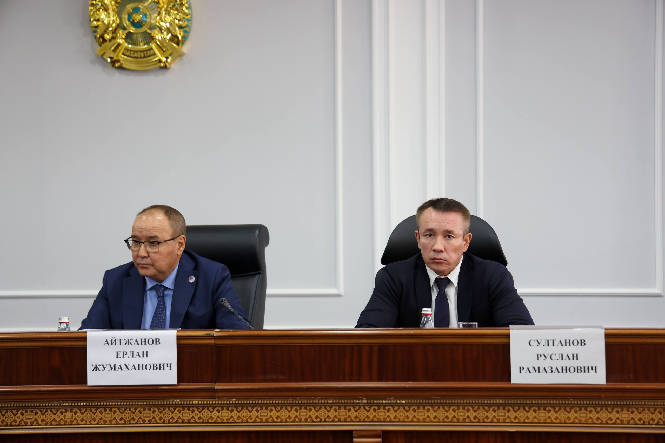 В городском суде Астаны состоялась очередная выездная встреча членов Высшего Судебного Совета с судьями и работниками судов столицы