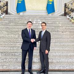 Казахстан и Латвия подтвердили стремление по углублению двусторонних отношений