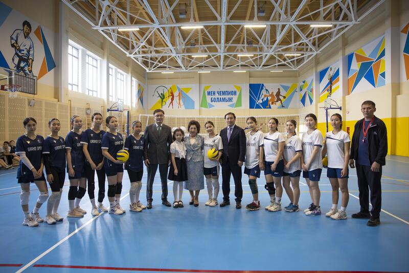 Две новые школы открылись в Алматинской области