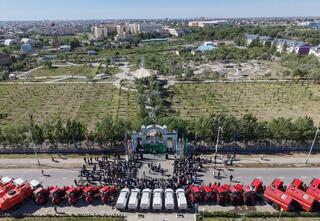 Награждены и обеспечены техникой лучшие в коммунальной сфере