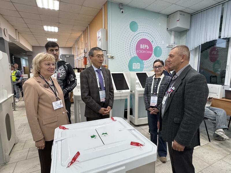 КАЗАХСТАНСКАЯ ДЕЛЕГАЦИЯ ПРИНЯЛА УЧАСТИЕ В НАБЛЮДЕНИИ ЗА ВЫБОРАМИ В ГОСУДАРСТВЕННУЮ ДУМУ РОССИИ