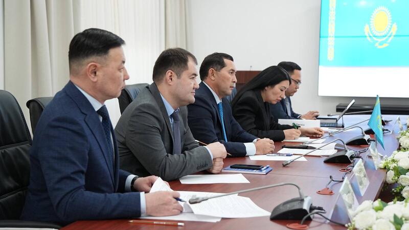 Встреча между представителями Министерства экологии и природных ресурсов и Посольства Республики Узбекистан в Республике Казахстан