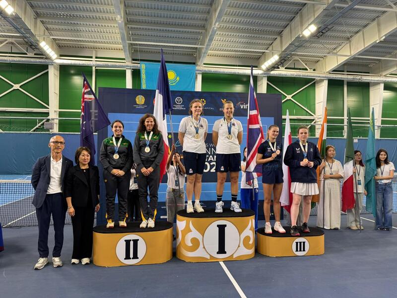 В Астане завершился чемпионат мира Virtus по теннису