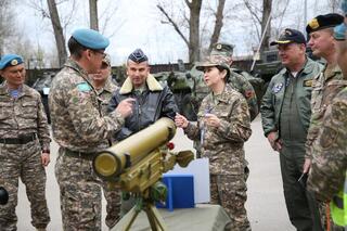 В Алматы зарубежные эксперты дали «оценку» войсковой части в рамках Венского документа