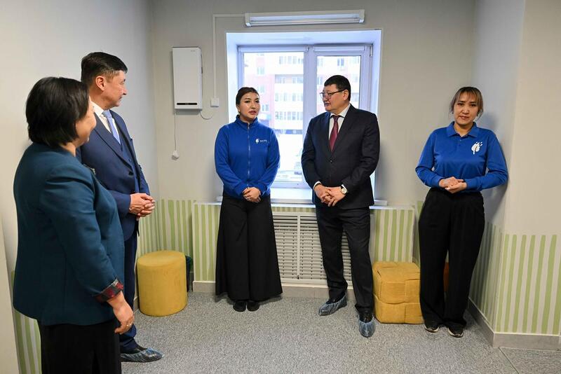 Аким области посетил реабилитационный центр для детей с аутизмом