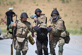 В Шымкенте прошли учебные сборы военнообязанных