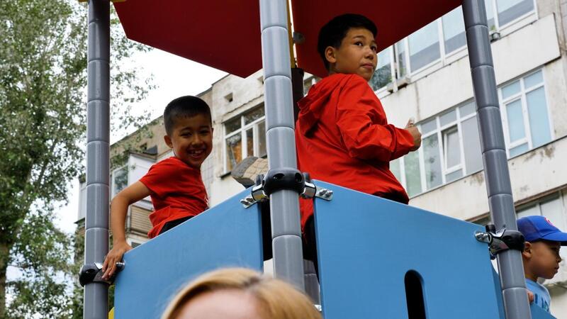 Более 40 дворов открыли в Астане в день защиты детей