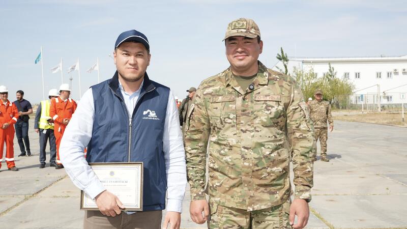 В казахстанском секторе Каспийского моря укрепляют аварийно-спасательную инфраструктуру