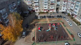 В Шахтинске обустроили семь новых детских площадок