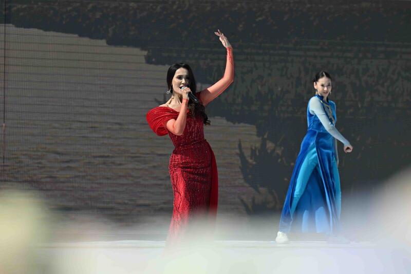 Президент посетил концерт по случаю праздника Наурыз