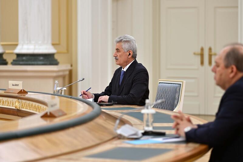 Президент встретился с председателями верховных судов стран – участниц Организации тюркских государств