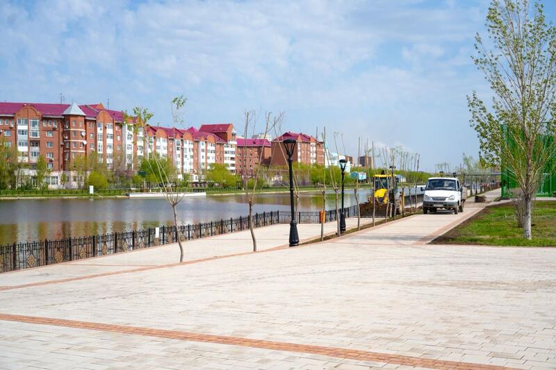 Более 180 общественных и дворовых территорий благоустроят в Астане