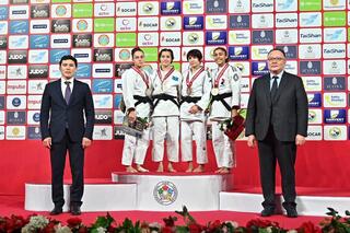 «Золото» и «бронзу» завоевали армейские дзюдоисты на турнире Qazaqstan Barysy Grand Slam 2024