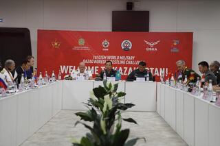 Состоялось техническое совещание спортивных судей I чемпионата мира CISM по қазақ күресі