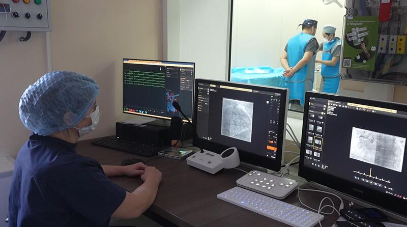 Пациента с острым коронарным синдромом спасли в Атбасарской межрайонной МОБ