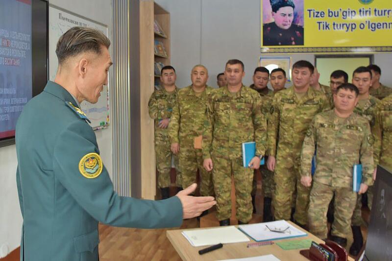 В Военном институте Сухопутных войск открыли учебный класс имени Бауыржана Момышулы