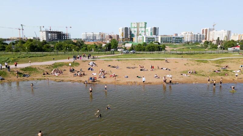 Рейды, патрули, беседы: как в Астане обеспечивают безопасность на пляжах