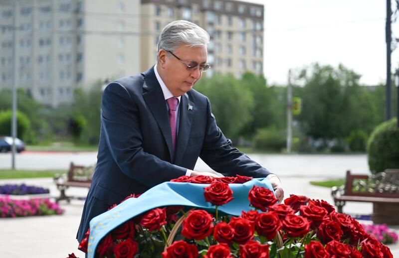 Глава государства Касым-Жомарт Токаев прибыл в Актюбинскую область