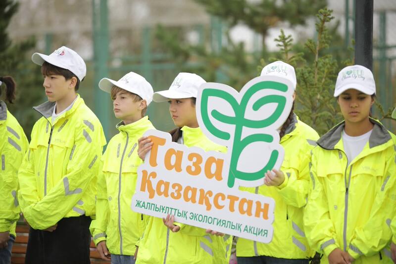 В Акмолинской области в рамках экоакции высажено 4,6 тысячи деревьев
