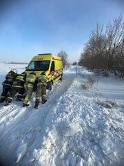 Спасателями оказана помощь бригаде скорой помощи