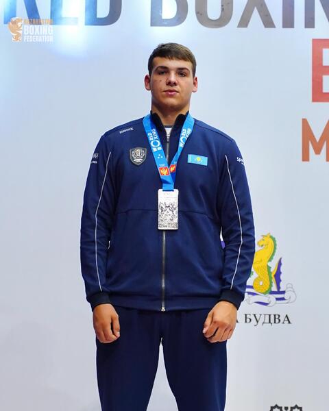 Боксёр из области Ұлытау стал серебряным призёром чемпионата мира
