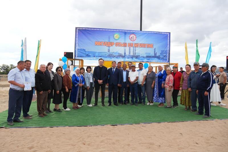 Показатель газификации Мугалжарского района достиг 97%