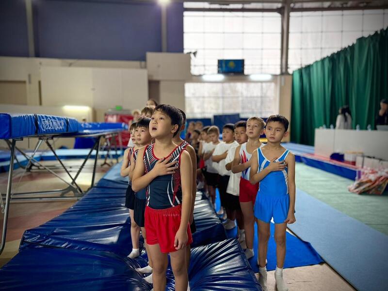 В Астане проходит Открытый городской чемпионат по гимнастике