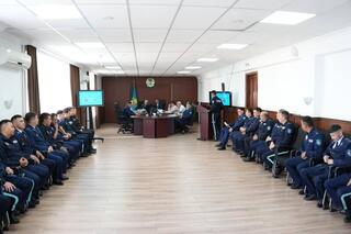 Связь поколений: встреча полицейских в Карагандинской области