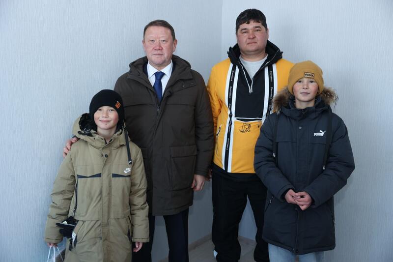 В микрорайоне «Астана» ключи от новых квартир получили 43 семьи