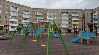 В Шахтинске обустроили семь новых детских площадок