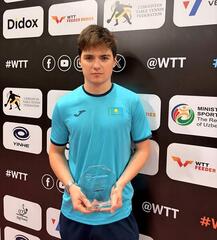 Карагандинец Алан Курмангалиев выиграл золото международного турнира по настольному теннису