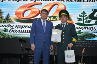 В ТУРКЕСТАНСКОЙ ОБЛАСТИ ЧЕСТВОВАЛИ РАБОТНИКОВ ЛЕСНОГО ХОЗЯЙСТВА