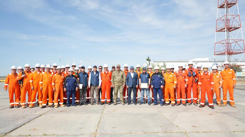 В казахстанском секторе Каспийского моря укрепляют аварийно-спасательную инфраструктуру