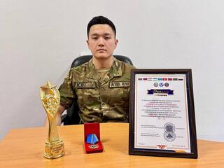 Курсант военного вуза Минобороны признан лучшим студентом СНГ