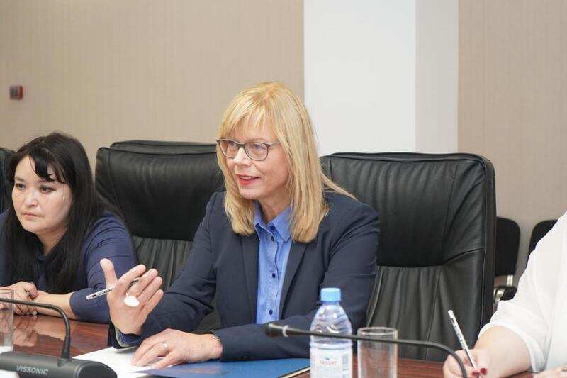 Директор Департамента международного права Министерства юстиции Республики Казахстан Алия Ехласова встретилась с Генеральным директором Германского фонда международного правового сотрудничества (IRZ) Фрауке Бахлер