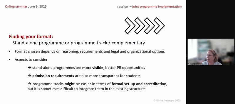 Прошел онлайн семинар на тему «Разработка совместных образовательных программ» с участием эксперта ЕС