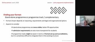 Прошел онлайн семинар на тему «Разработка совместных образовательных программ» с участием эксперта ЕС