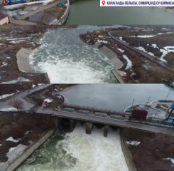 Накопление паводковых вод в водохранилищах Карагандинской области проходит согласно штатному расписанию