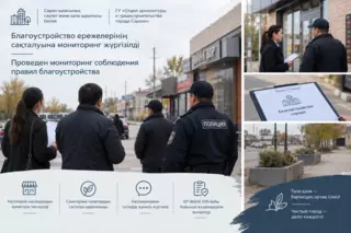 ГУ «Отдел архитектуры и градостроительства города Сарани» провел мониторинг соблюдения правил благоустройства