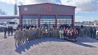 28 тысяч сельчан под защитой: Глава МЧС открыл модернизированную пожарную часть