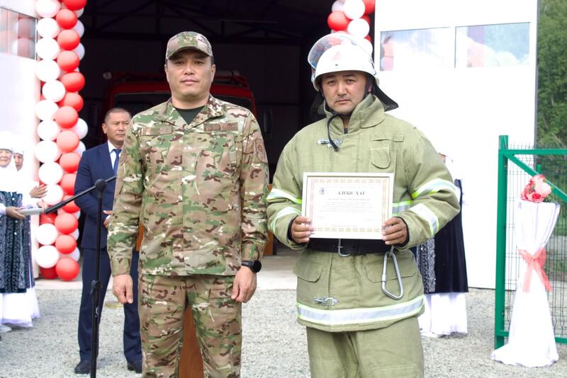 В Казахстане открылось 223-е добровольное противопожарное формирование «Ауыл құтқарушылары»