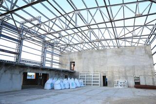 В селе Темирбек Жургенов строится ФОК с бассейном