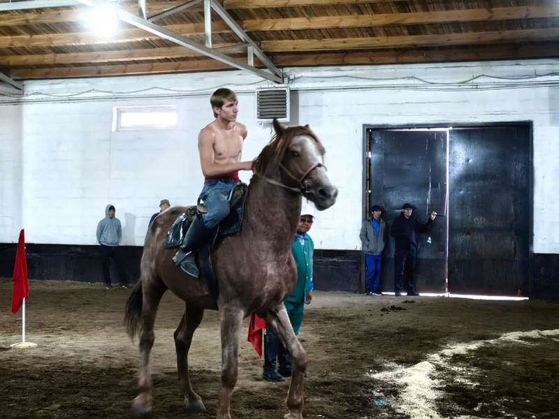 Сильнейшие молодые всадники страны соревнуются в Карагандинской области